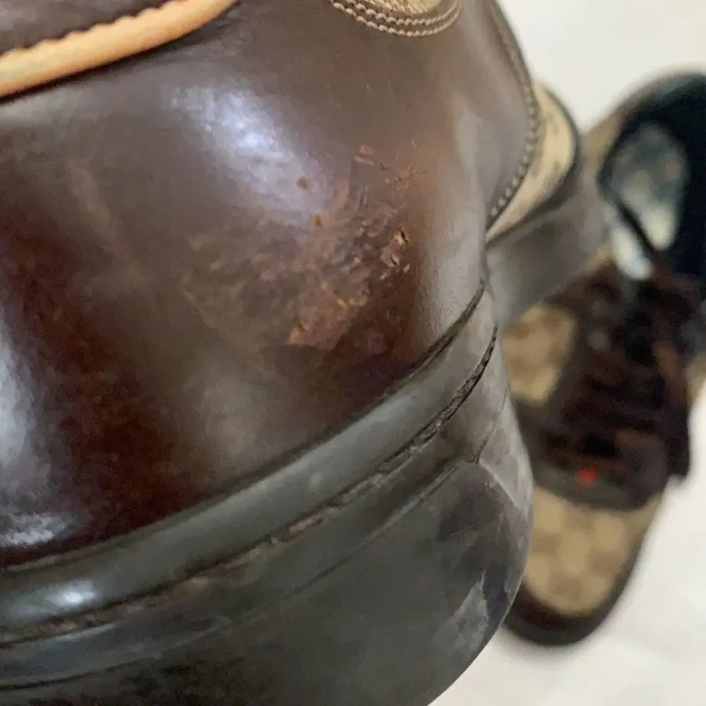 GUCCI FLORENCE SIGNATURE GG SNEAKERS‎ SIZE 8